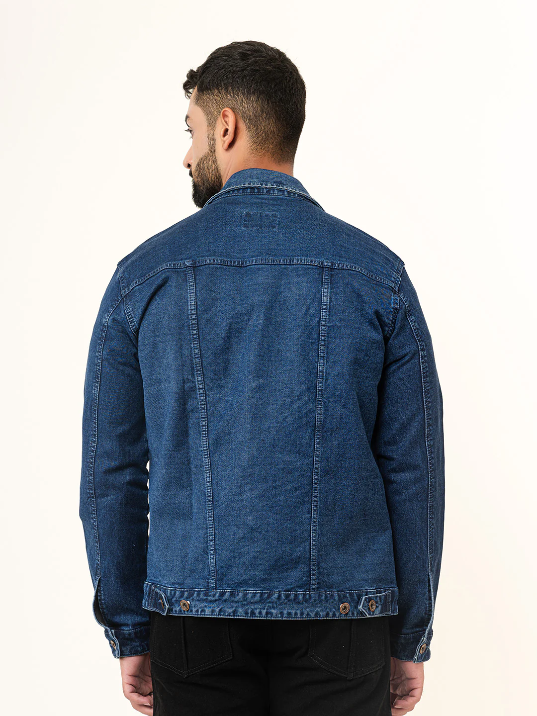 Blue Two Pockets Denim Jacket - Image 7