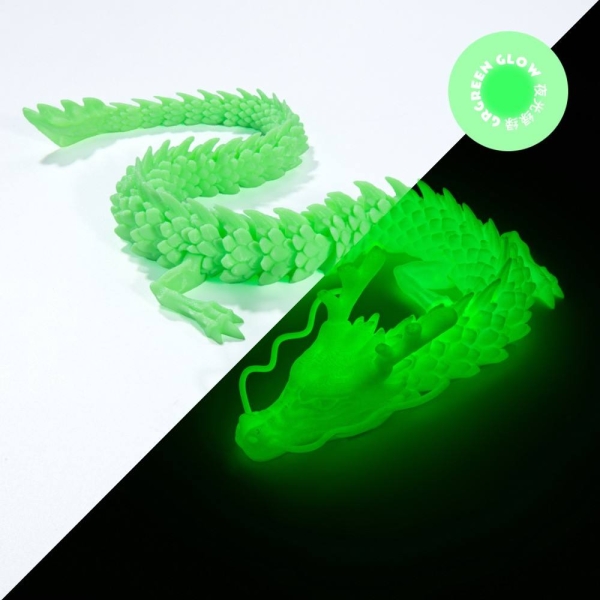 3D-Printed Articulated Dragon / Snake Fidget