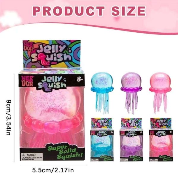 Ooey Gooey / Glitter Water-Filled Squishy